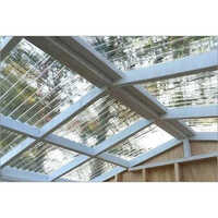 Premium Gfrp Roofing Sheets - Color: Translucent Green