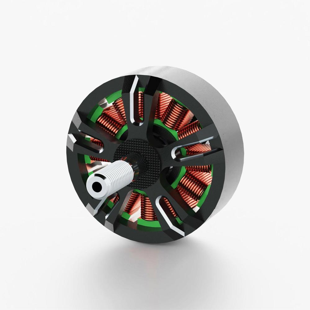 UAV 2807 Permanent Magnet Brushless Motor 1330KV/1500KV/1700KV 3-Phase Low Noise 6-7s DC 24V