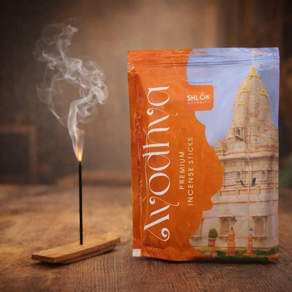 Ayodhya Incense Stick - Color: Black