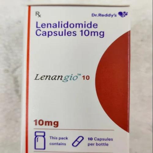 10mg Lenangio Lenalidomide Capsules - Opaque Hard Gelatin, 30 Capsules Blister Pack | Immunomodulatory Anti-Cancer, Multiple Myeloma Treatment