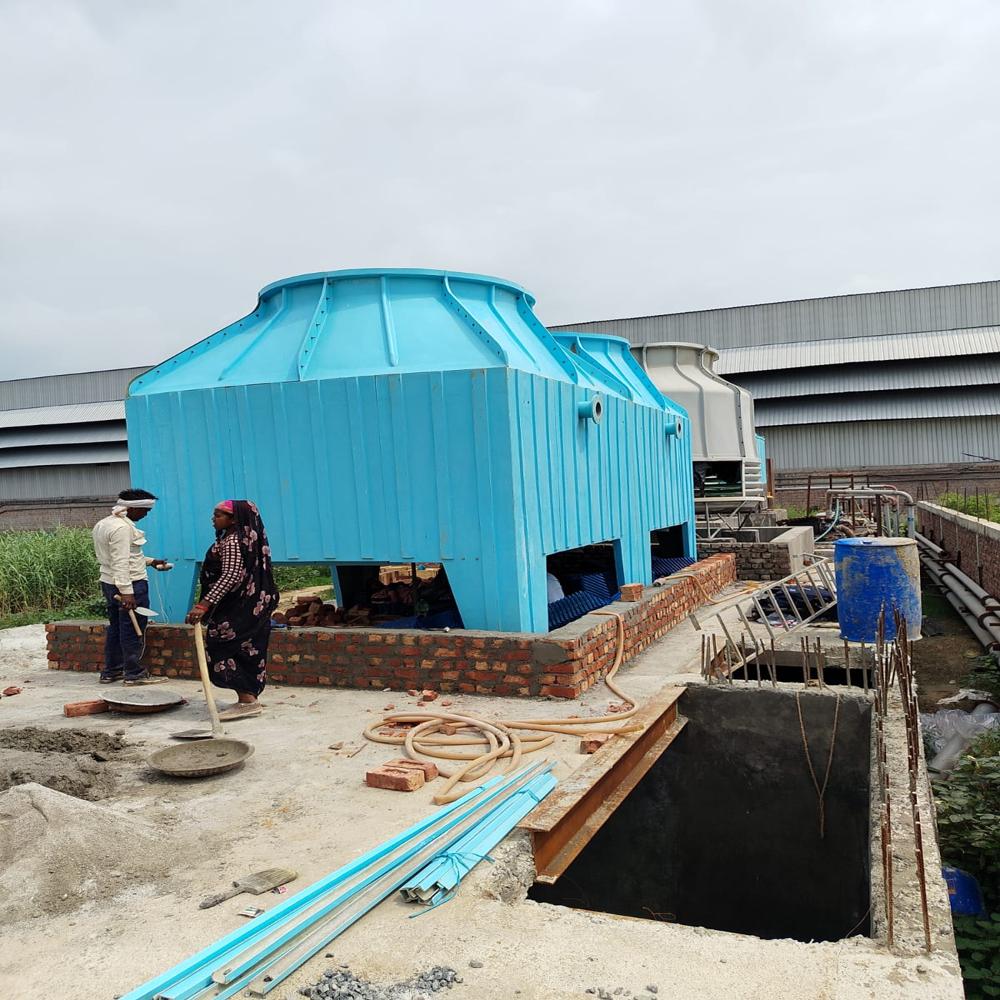 Frp Induced Draft Counter Flow Multi Cell Cooling Tower - Usage: Industrial