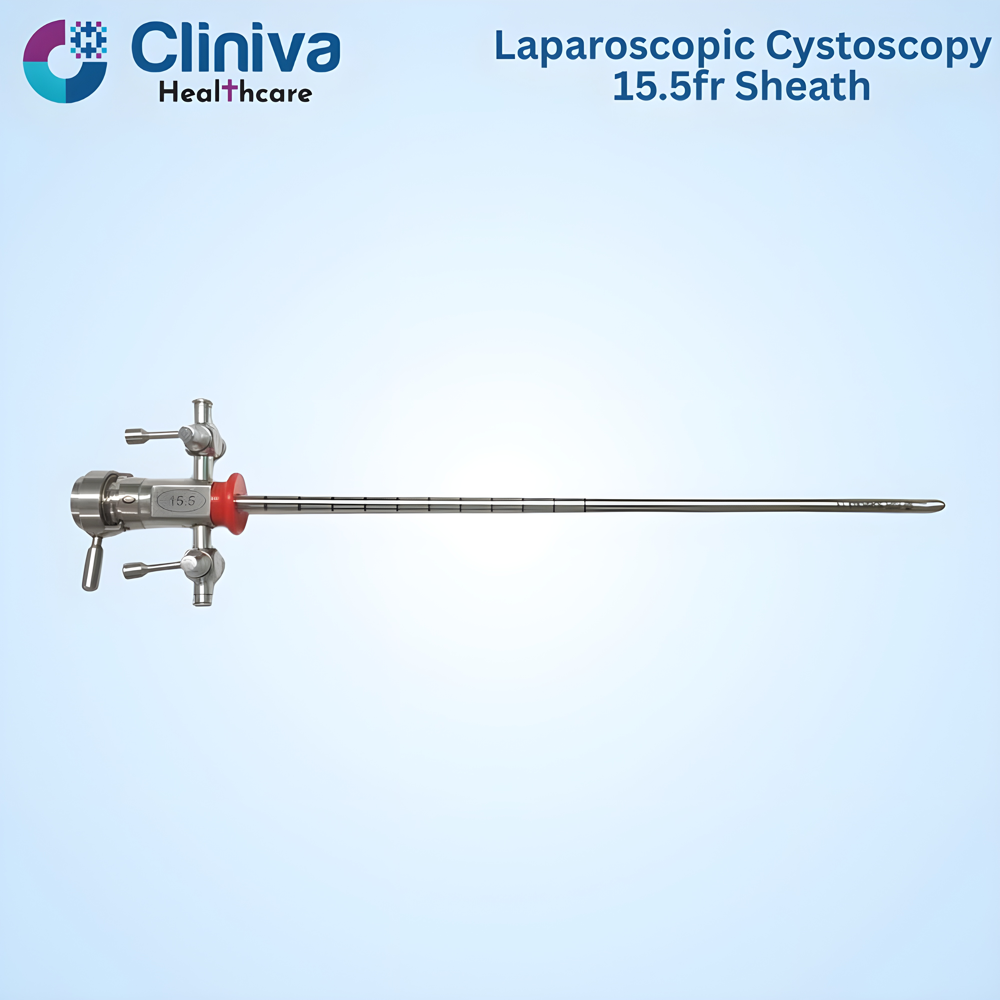 Laparoscopic Cystoscopy Sheath 15.5Fr Reusable Best Quality Surgical Instruments