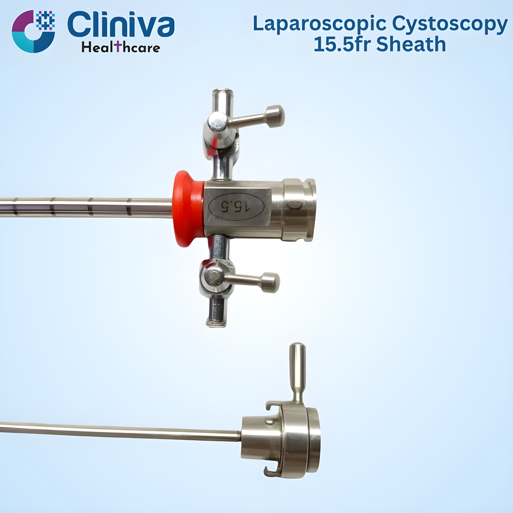 Laparoscopic Cystoscopy Sheath 15.5Fr Reusable Best Quality Surgical Instruments