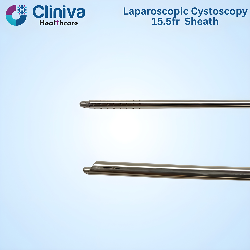 Laparoscopic Cystoscopy Sheath 15.5Fr Reusable Best Quality Surgical Instruments