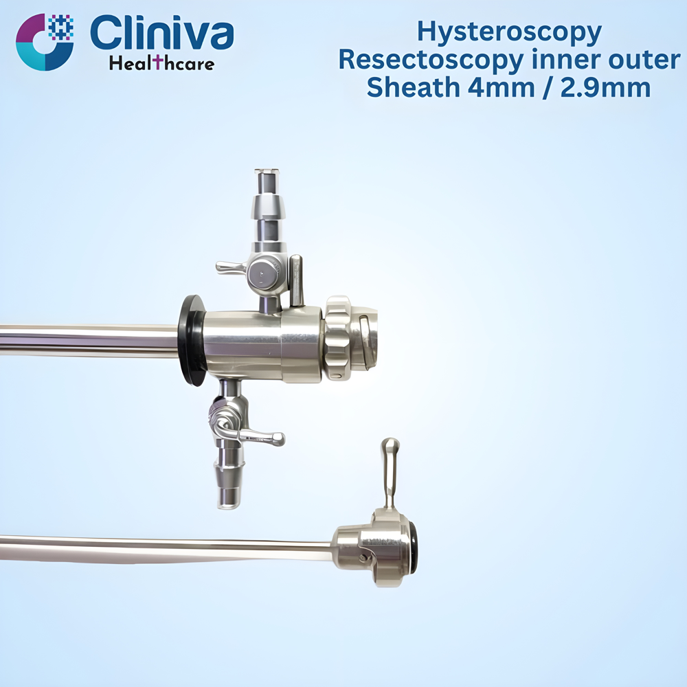 Laparoscopic Hysteroscopy Resectoscopy inner outer Sheath 4mm / 2.9mm