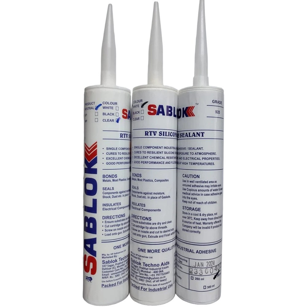 SabLok Silicone Sealant Grade 925 Black