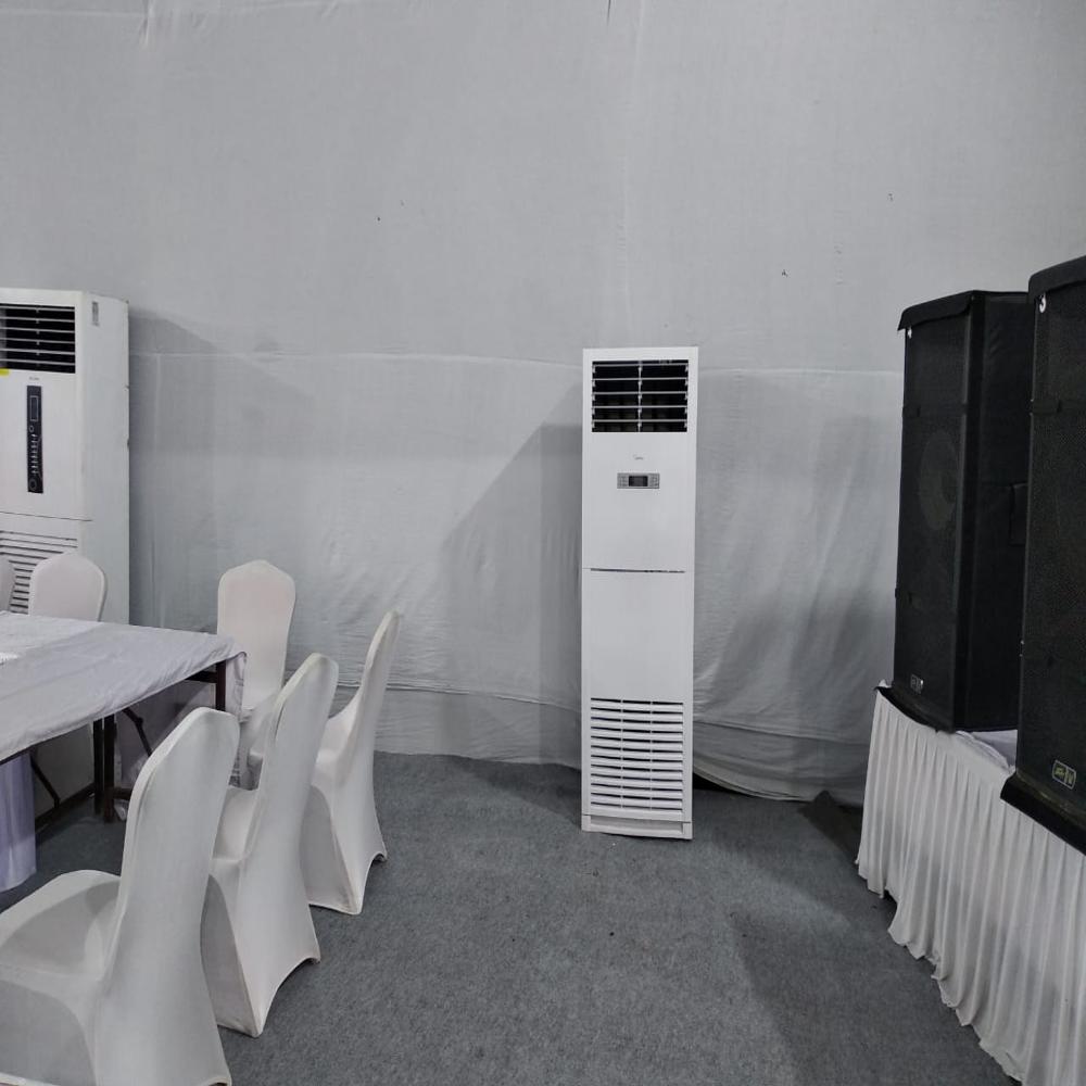 Tower Ac On Rent For Event And Exhibhiotions - Color: White / Off-white / Grey