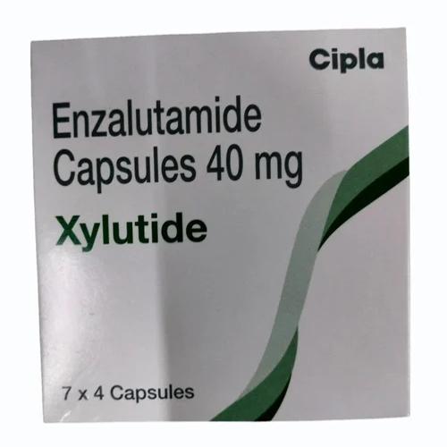 40mg Xylutide Enzalutamide Capsules - White Capsule, 28 Capsules/Box | Anti-Cancer, Androgen Receptor Inhibitor, Prescription Only