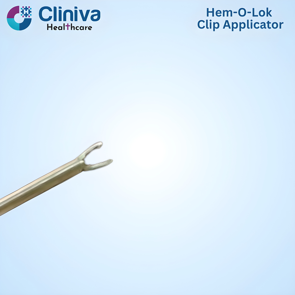 Stainless Steel Reusable Hemo Lock Clip Applicator