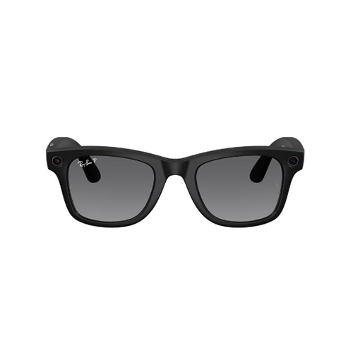 0RW4012 Matte Black Ray-Ban Meta Wayfarer Sunglasses