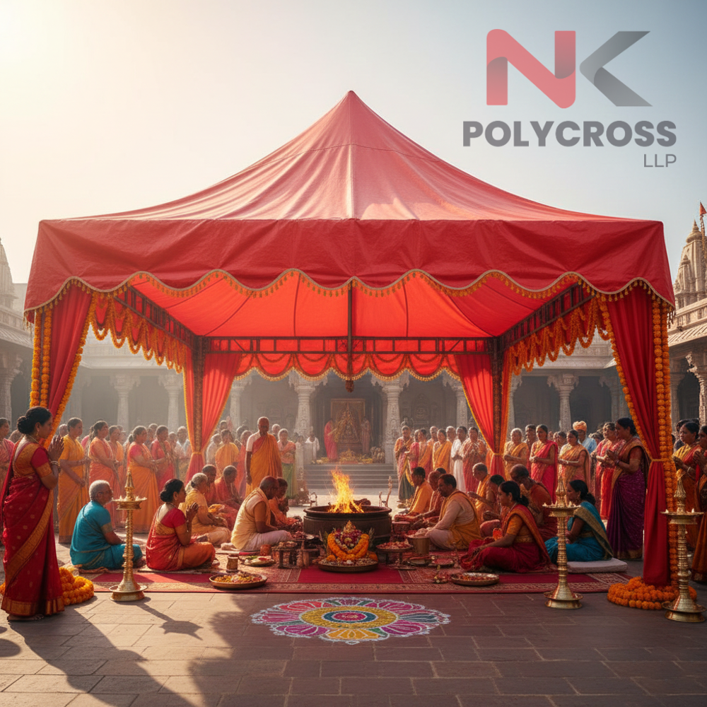 Wedding Mandap Waterproof Sheet