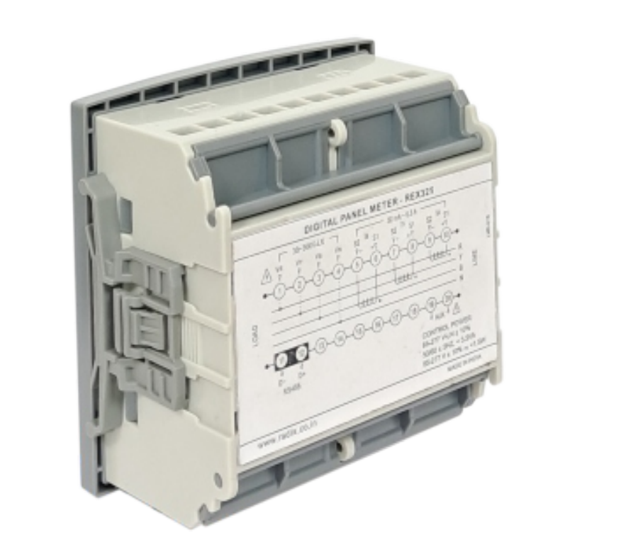 Rex335 3 Phase Ammeter  (96w X 96h X 62d) Radix Brand - Material: Polycarbonare