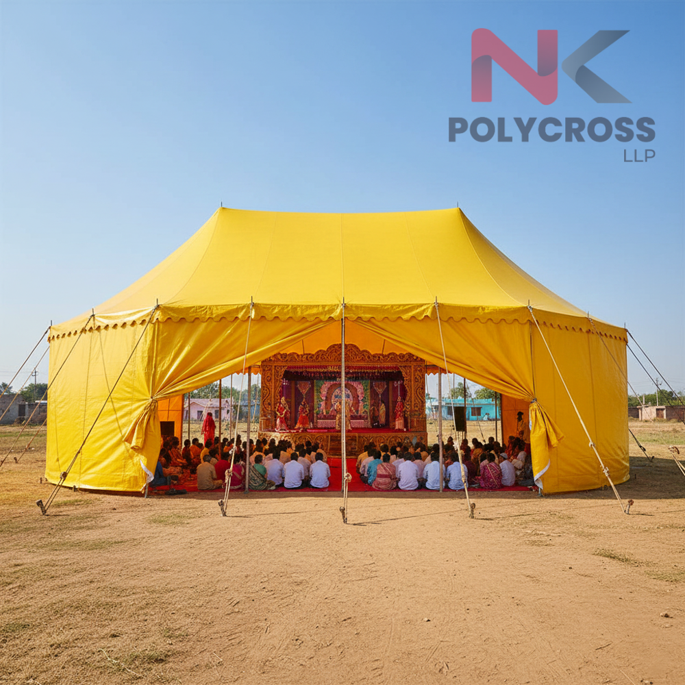 Circus Tent Fabric - Color: Blue
