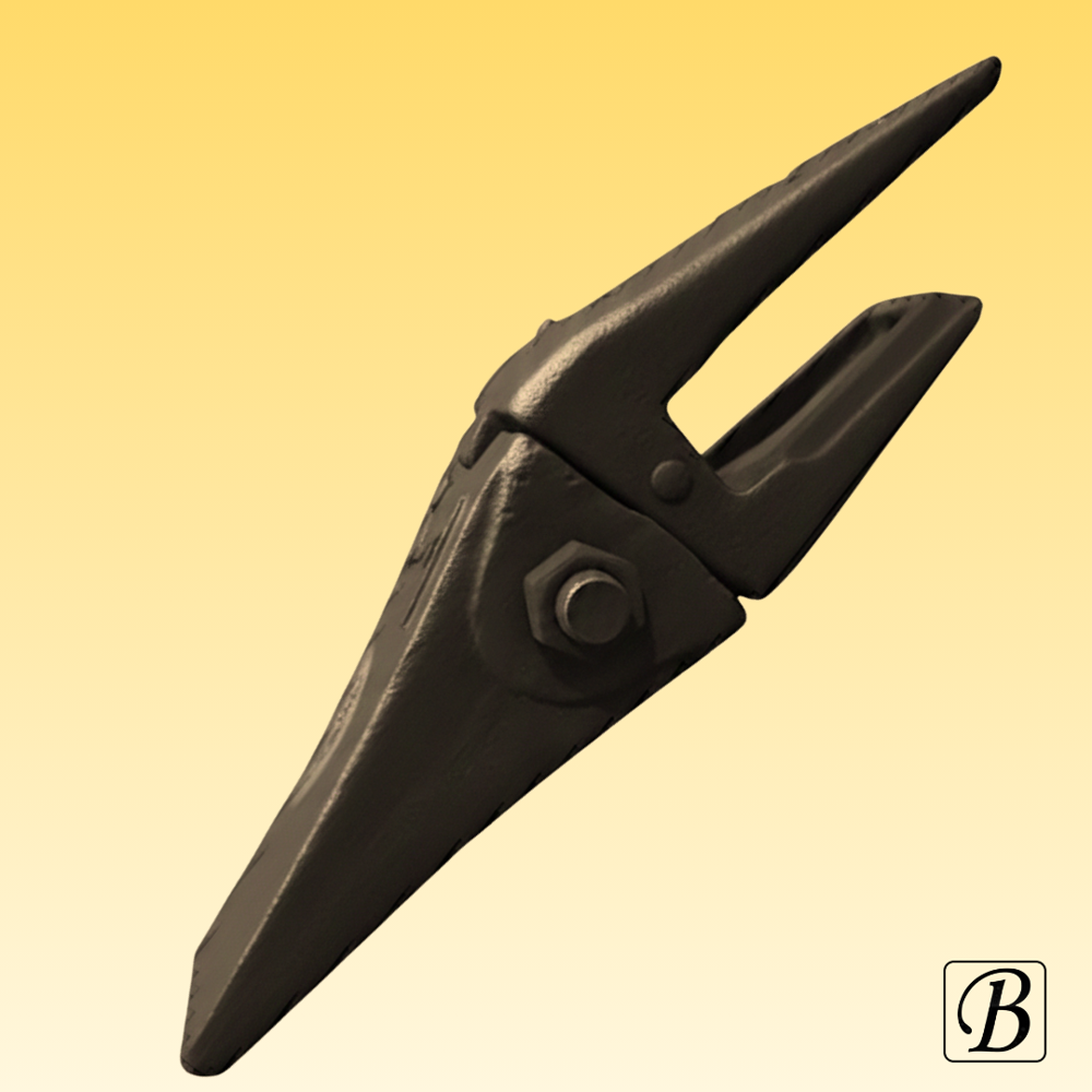 Sany 80 Tooth Points - Color: Black