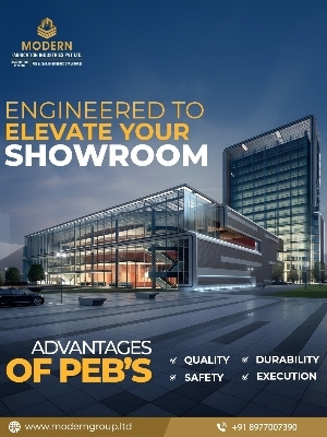 Pre fabricated shopping complex