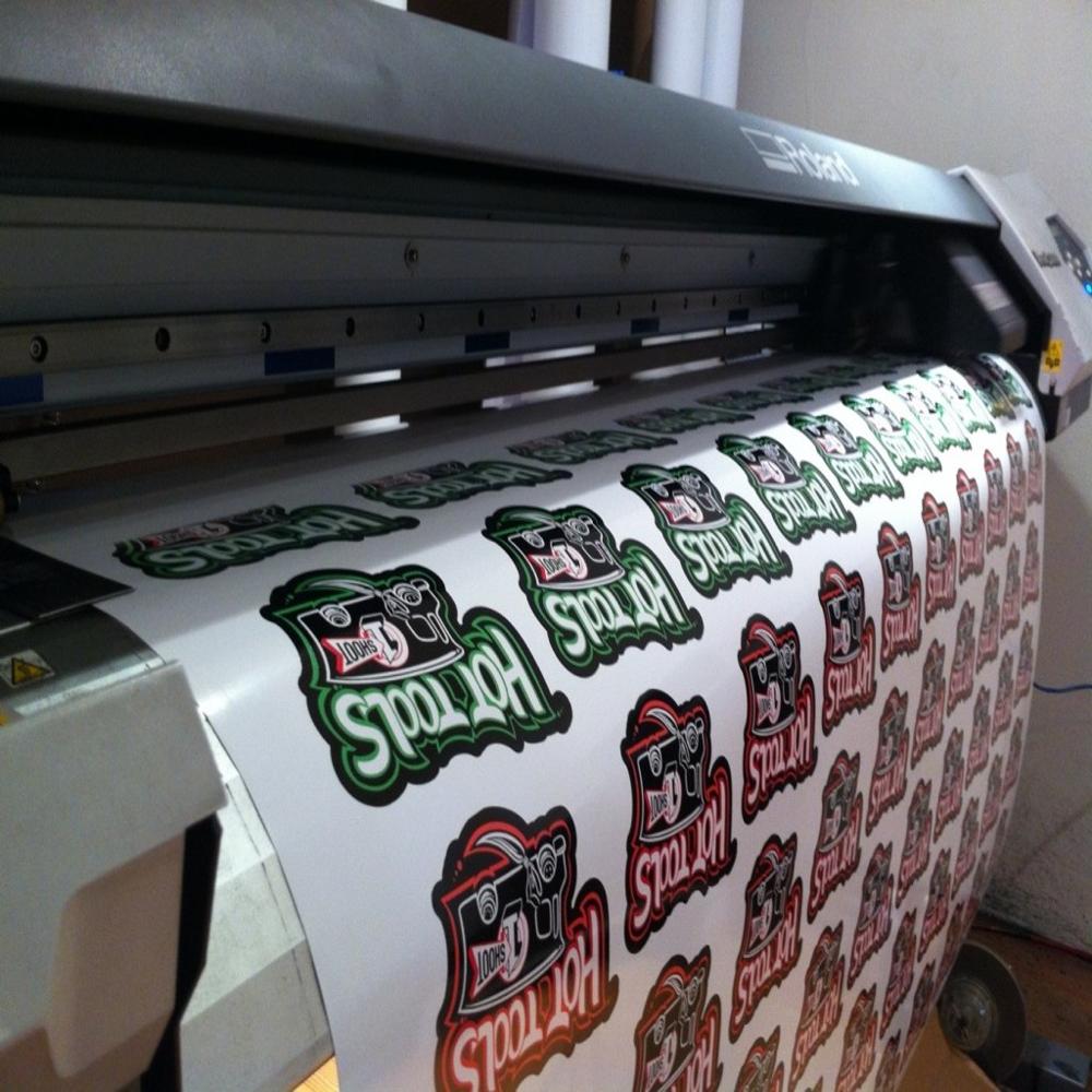 Vinyl Solvent Printed Adhesive Sticker