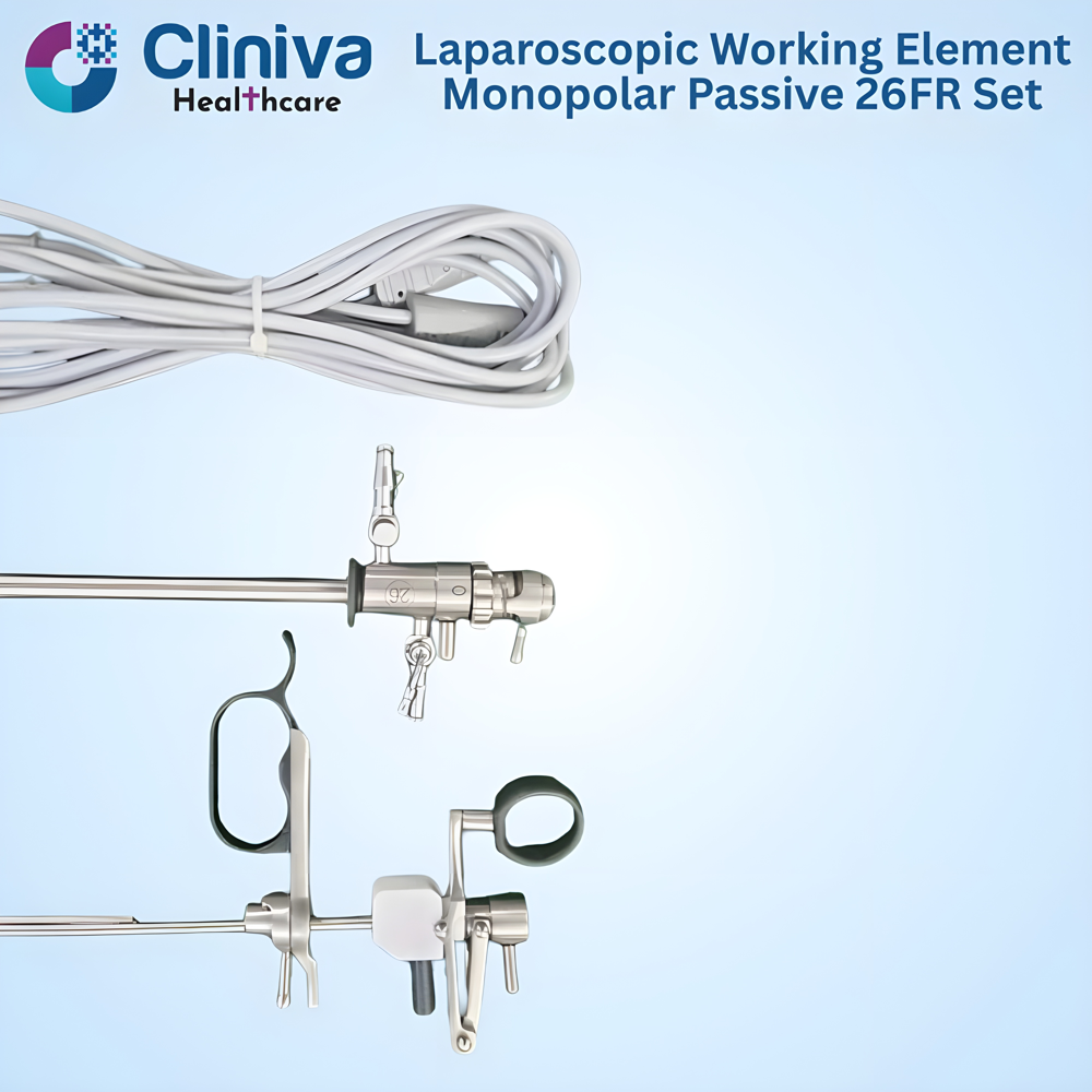 Laparoscopic Working Element Monopolar Passive 26FR Set