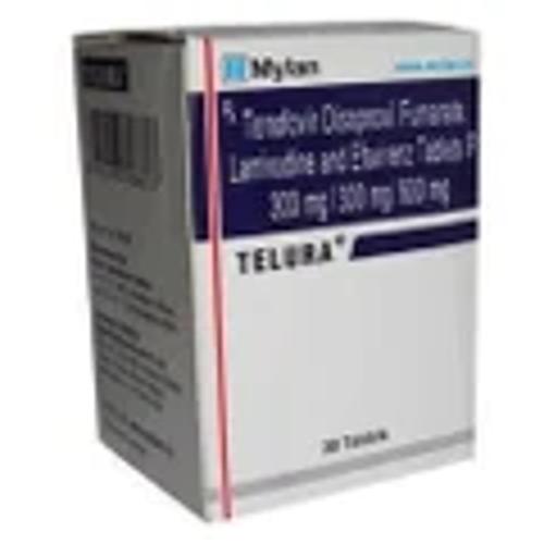 1200mg Telura Tenofovir Disoproxil Fumarate Lamivudine Efavirenz Tablets