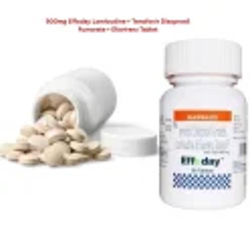 900mg Effoday Lamivudine + Tenofovir Disoproxil Fumarate + Efavirenz Tablet