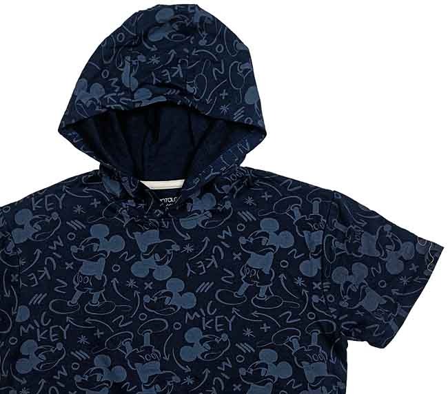 B16474 Older Boys Hooded French Terry T-Shirt