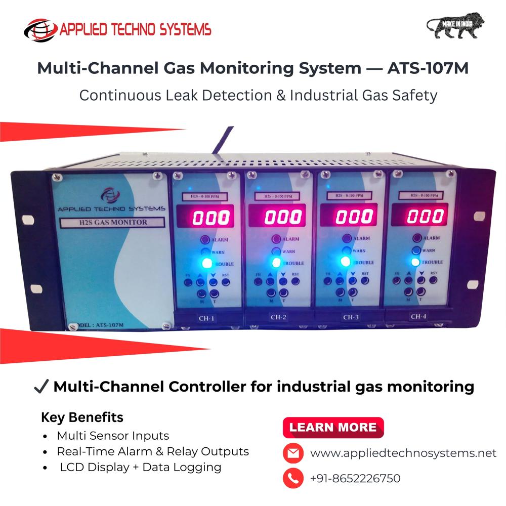 Multi Channel Gas Leak Detector