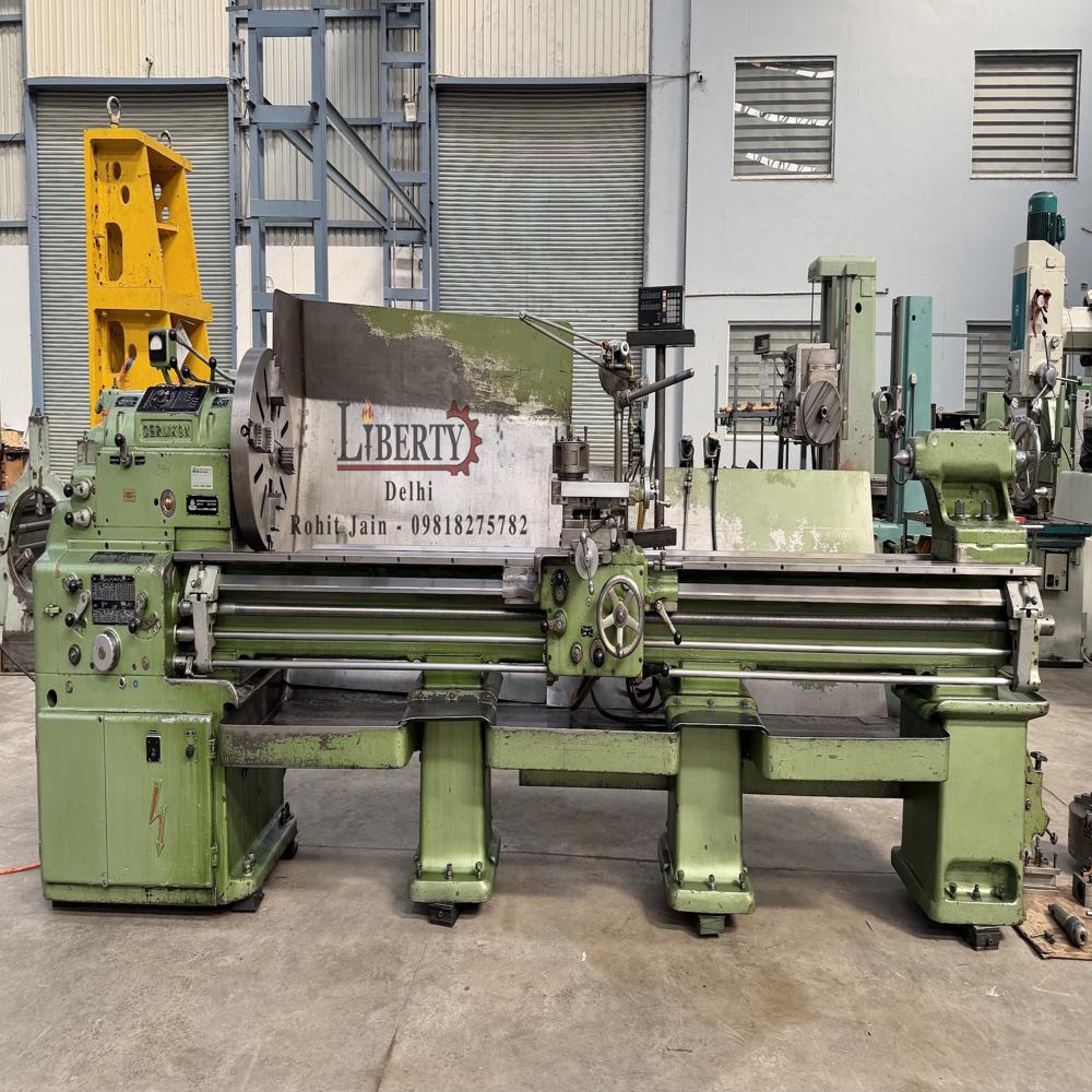 Oerlikon Switzerland 3000 mm Length Lathe Machine