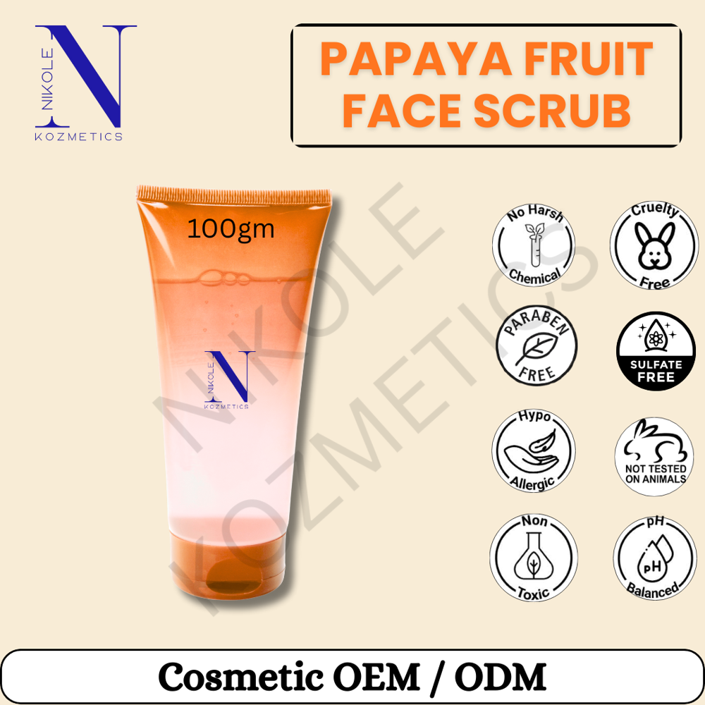 Papaya Fruit Face Scrub