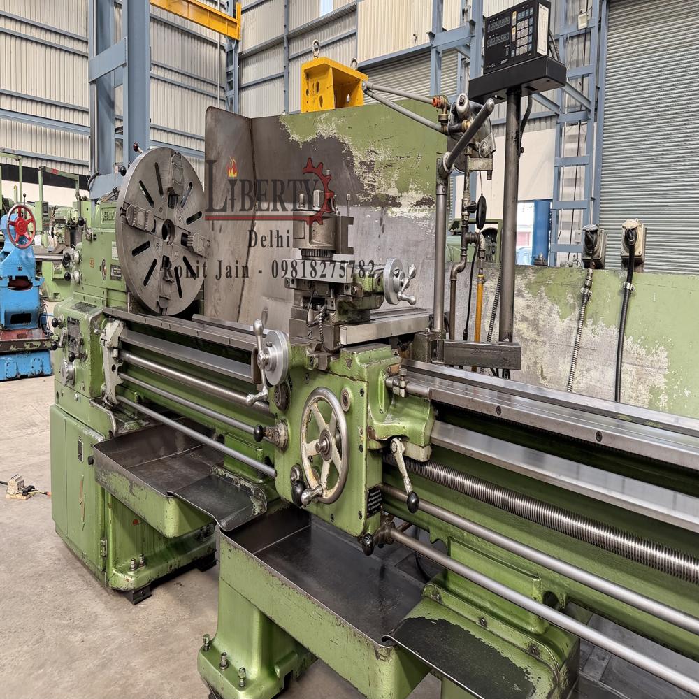 Oerlikon Switzerland 3000 mm Length Lathe Machine