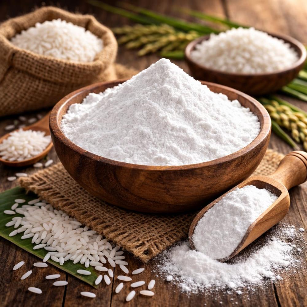 White Rice Powder