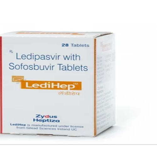 490mg Ledihep Ledipasvir Sofosbuvir Tablets