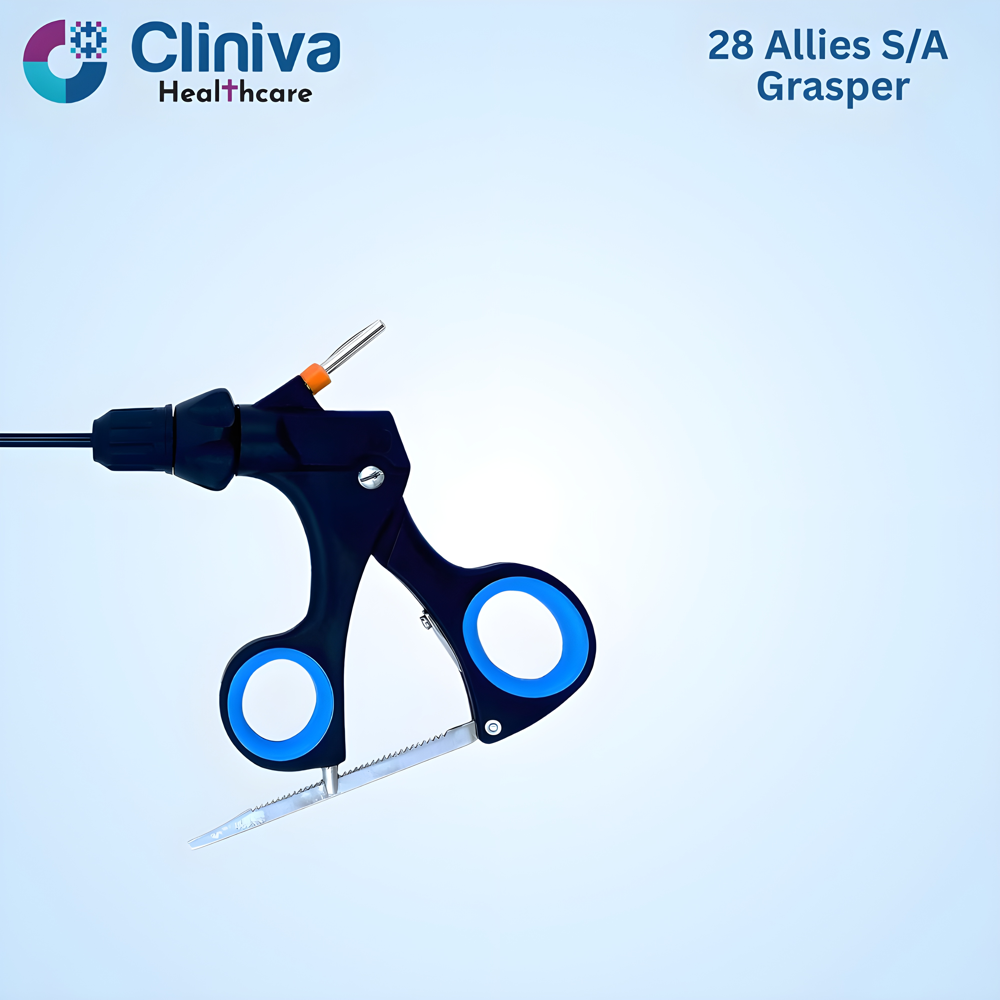 Laparoscopic Allies Grasping Forcep 5mmx330mm