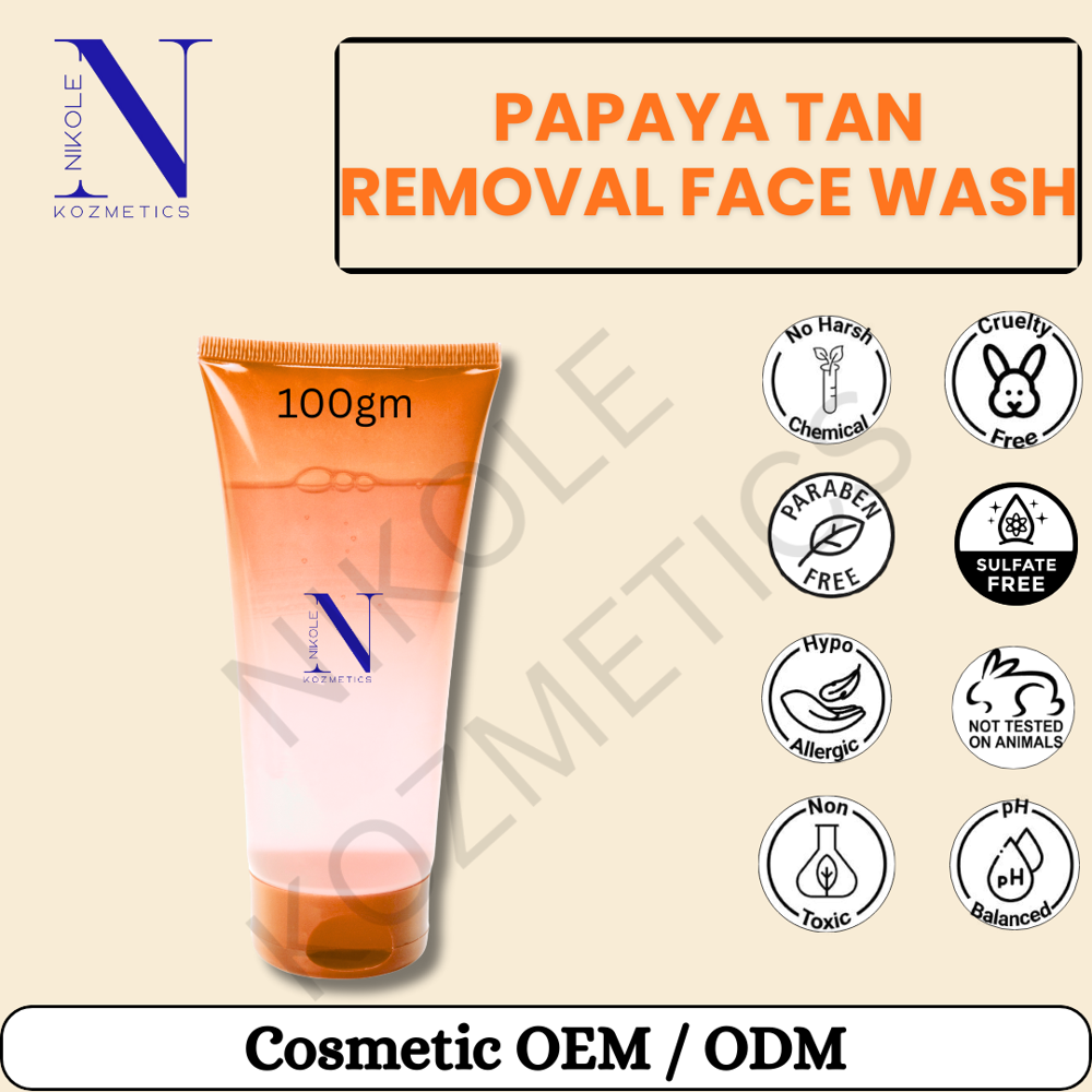 Papaya Tan Removal Face Wash