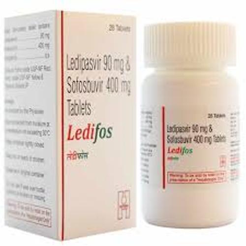 490mg Ledifos Ledipasvir Sofosbuvir Tablets