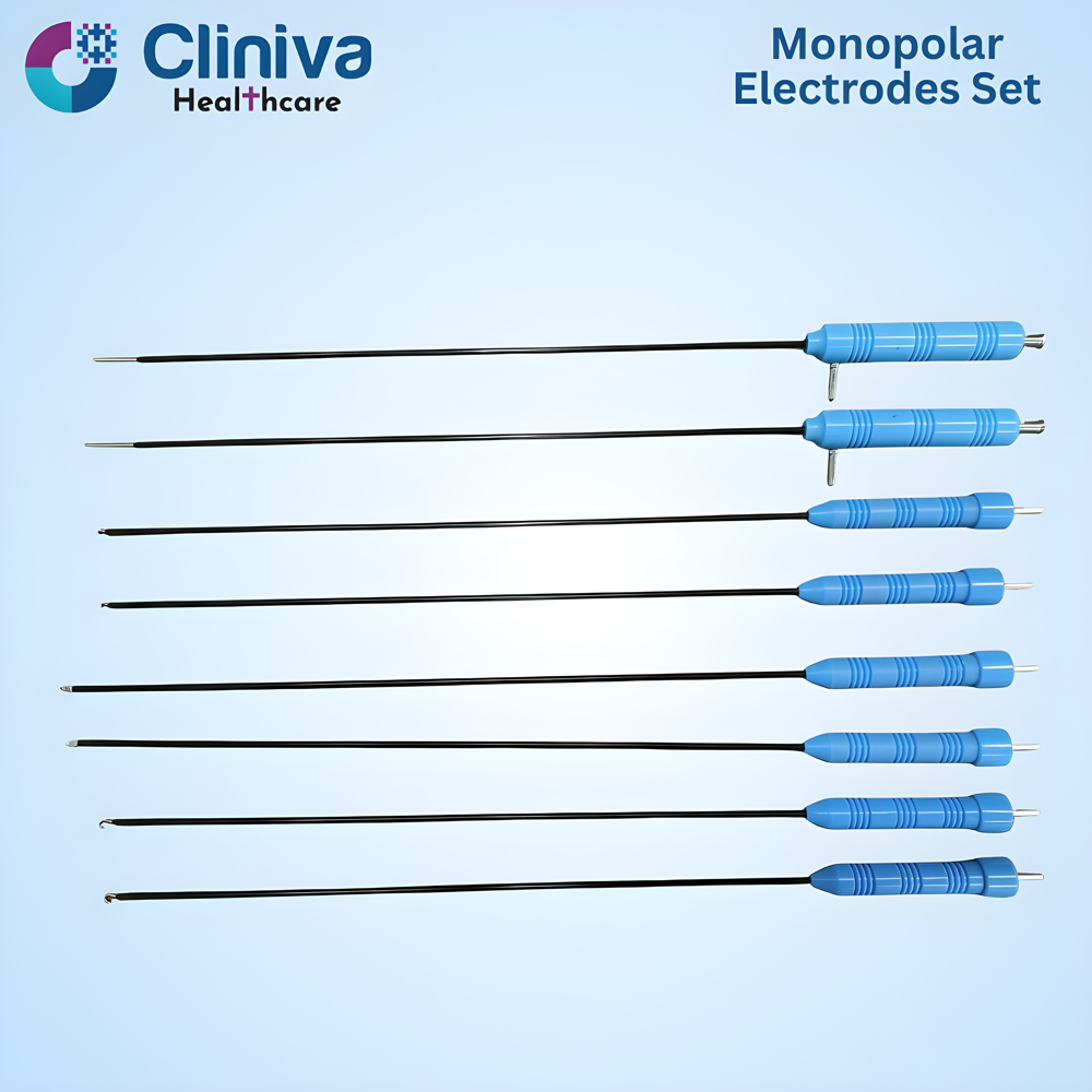 Laparoscopy 3mm Monopolar Electrodes Set - Application: Hospital