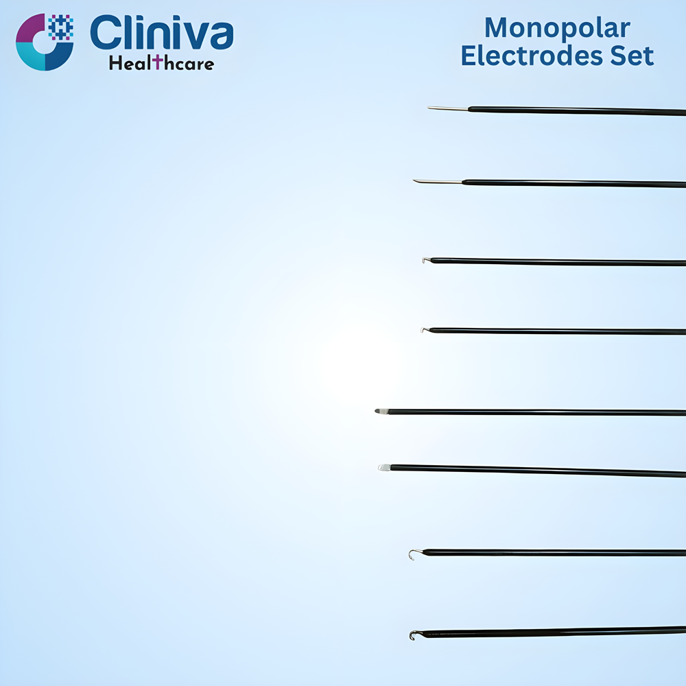 Laparoscopy 3mm Monopolar Electrodes Set - Application: Hospital