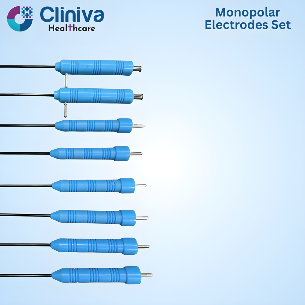 Laparoscopy 3mm Monopolar Electrodes Set - Application: Hospital