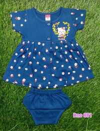 DNo 881 Blue Color Hs Frock Suit
