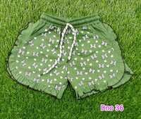 DNo 36 Girls Green Hot Pant Kuchi