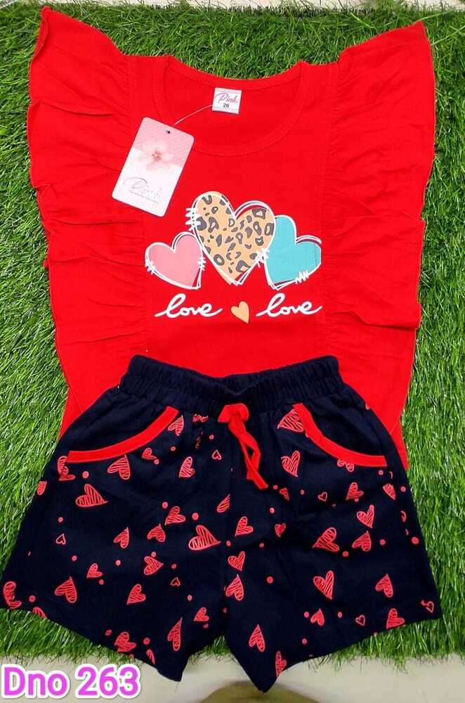 DNo 263 Red Hot Pant Suit