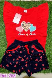 DNo 263 Red Hot Pant Suit