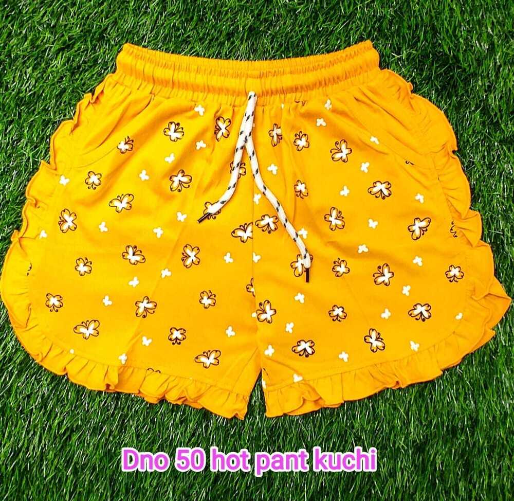 DNo 50 Girls Yellow Hot Pant Kuchi
