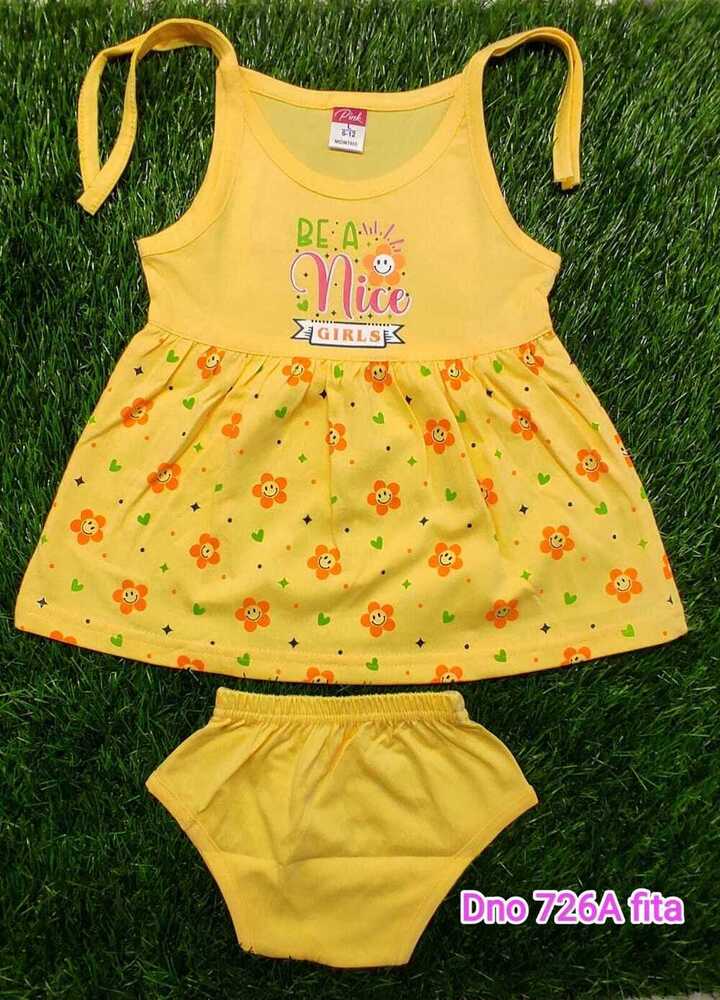 DNo 726A Fita Yellow Rn Frock Suit