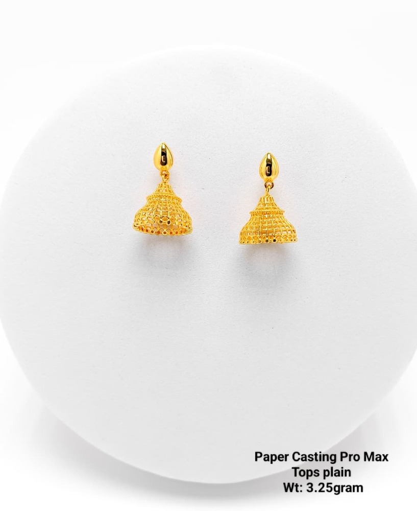 22KT New Design Gold Paper Casting Pro Max Tops Plain