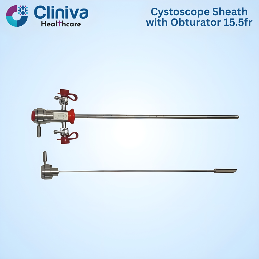 Cystoscope Sheath with Obturator 15.5Fr