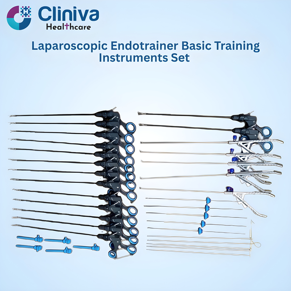 Laparoscopic Endotrainer Basic Training Instruments Set 5mmx330mm - Application: Hospital