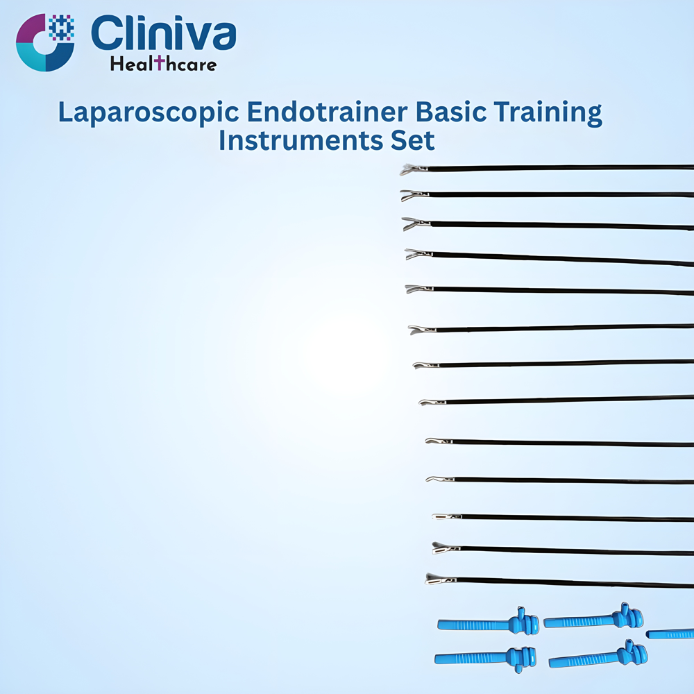 Laparoscopic Endotrainer Basic Training Instruments Set 5mmx330mm - Application: Hospital