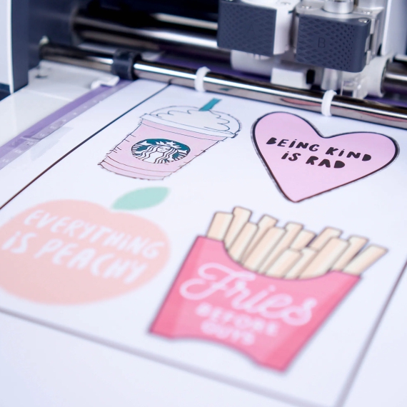 Polymeric Vinyl Sticker Printing Service