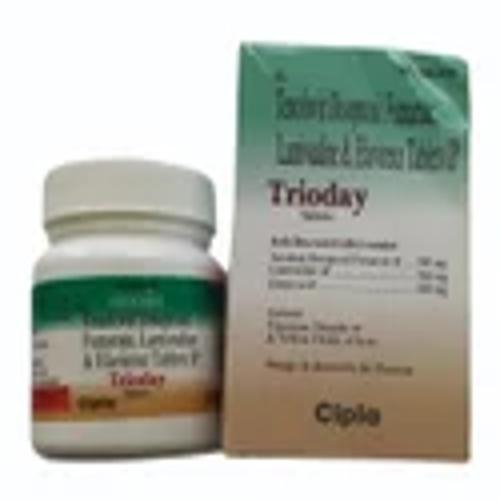 300mg Trioday Tenofovir Disoproxil Fumarate Lamivudine And Efavirenz Tablets