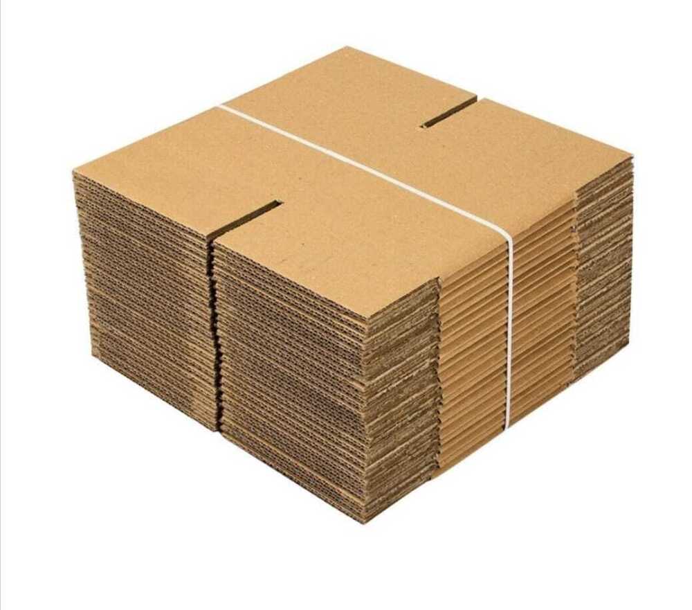 Plain Corrugated Box - Color: Brown