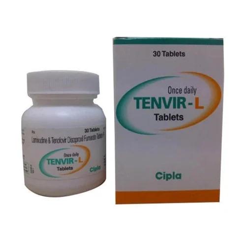 300mg Tenvir L Lamivudine Tenofovir Disoproxil Fumarate Tablets